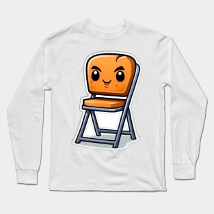 Folding chair design Long Sleeve T-Shirt